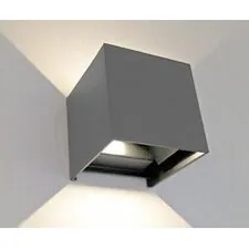 Kink Light 08585,16(3000K) Светильник Куб темно-серый w10*10 h10 Led 6W (3000K) IP65