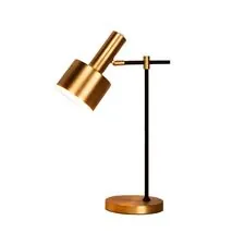 Kink Light 07025-1 Настольная лампа Орфей черный/бронза w37*18 h52 E27 1*40w