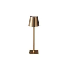 Kink Light 07203-T,20 Автономная настольная лампа диммируемая Никки бронза d11 h37 Led 2,5w (3000-6000K) IP44
