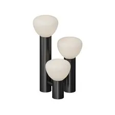 Kink Light 07722-T,19 Настольная лампа Риволи черный d25 h42 G9 3*5W