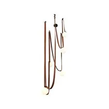 Kink Light 07682-5,04 Подвес Клиф коричневый d100 h150 E14 5*40W