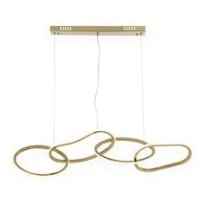 Kink Light 07609-4AL,33 Подвес Сена золото w106*25 (размер колец w28*25) h120 Led 36W (3000K)