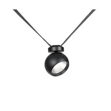 Kink Light 6427,19 Трековый однофазный светодиодный светильник Сатори черный d9,5 h18,8 Led 9W (4000K)
