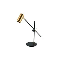 Kink Light 07711-T,19(20) Настольная лампа Монто черный/бронза d55 h62 GU10 1*5w (Led)