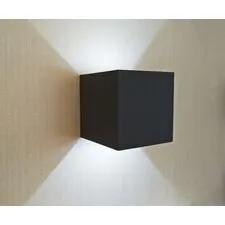 Kink Light 08585,19(4000K) Светильник Куб черный w10*10 h10 Led 6W (4000K) IP65