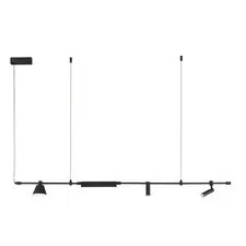Kink Light 07616-150L,19 Подвес Ристо черный w150*12 h160 Led 20W (4000K)