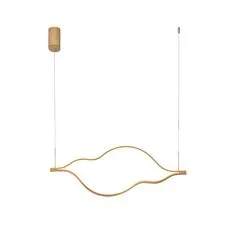 Kink Light 08258-100,33P Подвес Линн матовое золото w103*3 h200 Led 32W (3000K)