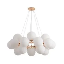 Kink Light 07508-20,37 Люстра Сида французское золото d86 h120 E14 20*10W