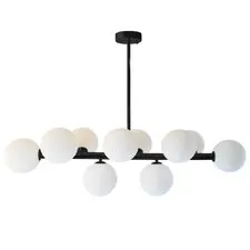 Kink Light 07508-10,19 Люстра Сида черный w98*34 h75 E14 10*10W