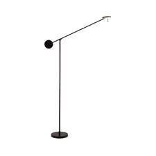 Kink Light 09440-F,19(3000K) Торшер Некси черный d23 L91 h125 Led 8W (3000K)