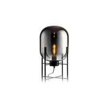 Kink Light 07708-T,19(16) Настольная лампа Лорейн черный/серый d26 h45 E27 1*40W