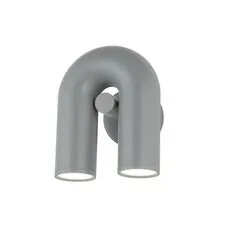 Kink Light 08465-1,16 Бра Канти серый w20*18 h24 Led 12W (3000-6000K)