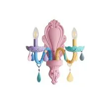 Kink Light 074175-2 Бра Астрид мультиколор w27*36 h38 E14 2*40w
