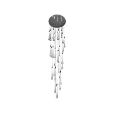 Kink Light 07860-28A,02 Подвес Асмер хром d60 h500 Led 84W (4000K)