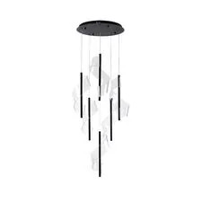 Kink Light 08042-6A,19 Подвес Илина черный d60 h200 Led 84W (4000K)
