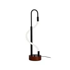 Kink Light 08040-T,19 Настольная лампа диммируемая Далия черный d15 h55 Led 6W (4000K)