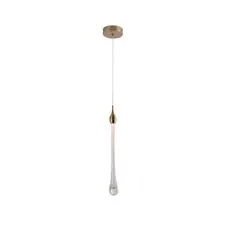 Kink Light 07860-1A,36 Подвес Асмер латунь d10 h200 Led 3W (3000K)
