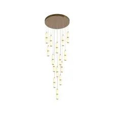 Kink Light 07528-15A,36 Подвес Бейла латунь d50 h500 Led 180W (3000K)