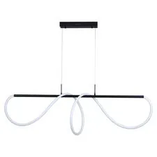 Kink Light 08041,19(4000K) Подвес диммируемый Далия черный w135*20 h150 Led 72W (4000К) с пультом ДУ