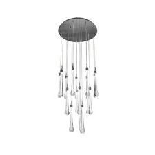 Kink Light 07860-18A,02 Подвес Асмер хром d50 h300 Led 54W (4000k)