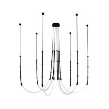 Kink Light 08060-6A,19 Люстра Бофорт черный d150 h160 Led 100W (4000K)