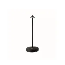 Kink Light 07209-T,19 Автономная настольная лампа диммируемая Кальми черный d9,7 h30 Led 2,5w (3000-6000K)