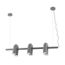 Kink Light 08465-3A,16 Подвес Канти серый w121*20 h150 Led 36W (3000-6000K)