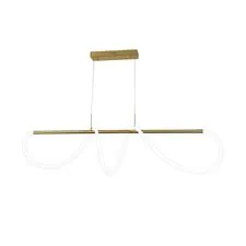 Kink Light 08041,20(3000K) Подвес диммируемый Далия бронза w135*20 h150 Led 72W (3000K) с пультом ДУ
