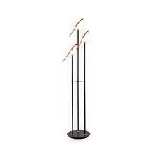 Kink Light 08446-F,33 Торшер Арси черный/золото d30 h150 Led 3*10W (4000K)