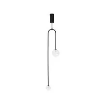Kink Light 09408-2A,19 Люстра Иона черный d23 h133 G9 2*5W (Led лампы в комплекте 4000К)