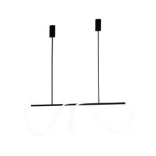 Kink Light 08041-150,19(4000K) Подвес диммируемый Далия черный L150 h100 Led 90W (4000K) с пультом ДУ