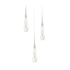 Kink Light 07861-3AS,02 Подвес Гутта хром w50*7 h200 Led 9W (4000k)
