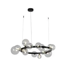 Kink Light 07608-15A,19 Люстра Иона черный d85 h200 G9 15*5W (Led) (лампами не комплектуется)
