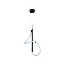 Kink Light 08040-1A,19(4000K) Подвес Далия черный d30 h120 Led 24W (4000К)