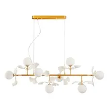 Kink Light 07867-8AS,33 Люстра Аста матовое золото L110 h150 G9 8*10W