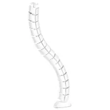 Donolux DSCDOW Кабель-канал вертикальный гибкий OvaleDesign, пластик, белый, длина 0.745м