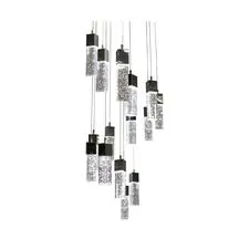 Kink Light 08510-15A,02(4000K) Подвес Аква хром d50 h300 PowerLed 75W (4000K)