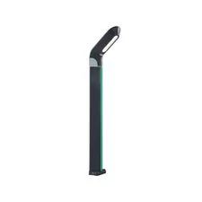 Kink Light 09200-F,16(07) Светильник уличный серый с солнечной батареей w10*24 h80 Led 10W (3000K) Декоративная подсветка зеленая.
