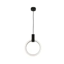 Kink Light 08430-30,19 Подвес Азалия черный d30 h300 Led 15W (4000K) (корпус w30*40)