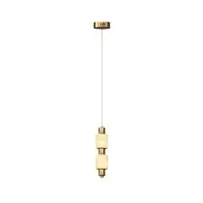 Kink Light 07526-1A,36 Подвес Алос латунь d10 h200 Led 8W (3000K)
