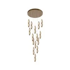 Kink Light 07526-15A,36 Подвес Алос латунь d50 h500 Led 120w (3000K)