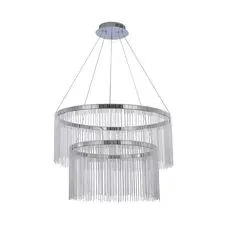 Kink Light 08260-60+40,02 Люстра Агни хром d60+40 h200 Led 60w (4000K)