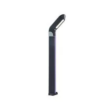 Kink Light 09200-F,16(10) Светильник уличный серый с солнечной батареей w10*24 h80 Led 10W (3000K) Декоративная подсветка розовая.