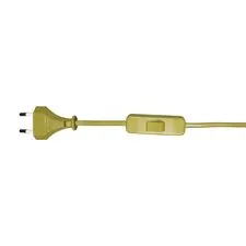Kink Light A2300,20 Шнур с переключателем бронза (2м)(10шт в упаковке) 230V AC 50Hz (max 2A)