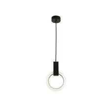 Kink Light 08430-20,19 Подвес Азалия черный d20 h300 Led 9W (4000K) (корпус w20*32)