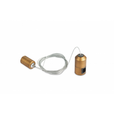 Donolux Single Suspension BBr DL20224 Donolux Magnet Modular System «CODE 1.2», подвес c одиночным фиксатором, длина троса 3000 мм, темная