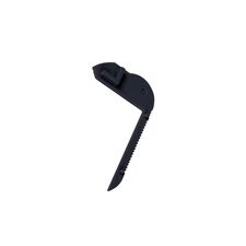 Donolux CAP 18508.2L Black Левая боковая проходная заглушка для алюминиевого профиля DL18508 Black