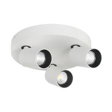 Donolux DL18629-R3 Светильник накладной LED, 27Вт, D60, 260х164мм, IP20, 3000K, 2220Лм, 32° Ra>90, Белый
