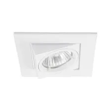 Donolux SA1601RAL9003 Donolux светильник встраиваемый, повор,MR16,D106х106, max 50w GU5,3, IP20, литье,белый RAL9003
