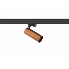 Donolux DL18895R1BBronze Track Светильник трековый, GU10, D57хH202мм, IP20, черный-бронза, без лампы